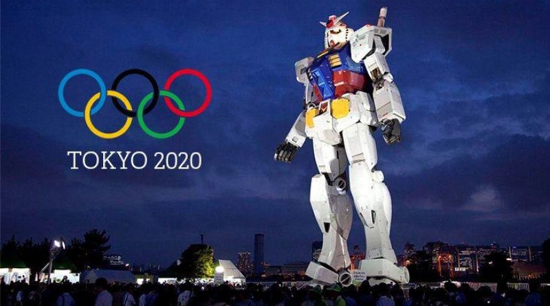A giant robot will stroll through the streets of Tokyo and will be the sensation in the 2020 Olympics