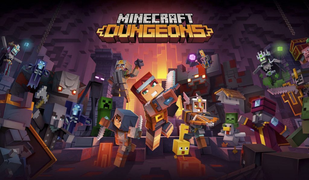 Minecraft Dungeons: from this time you can play the title of Mojang